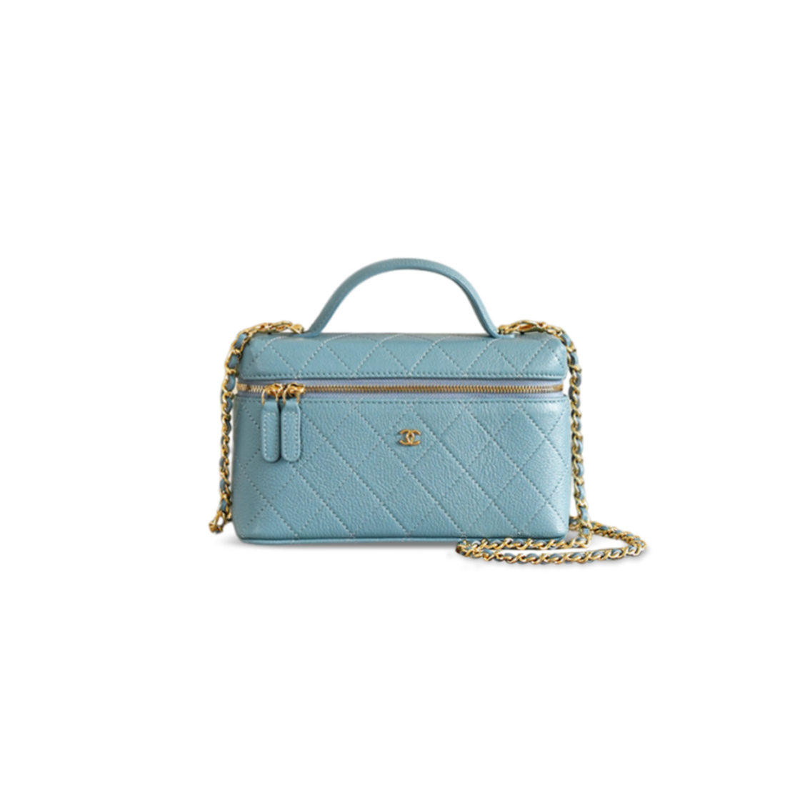 CHANEL 26P VANITY CASE WITH CHAIN BAG LAMBSKIN AP5100 (19.5*17*5cm)